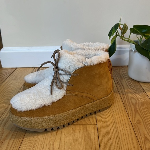 1965 Montelliana genuine shearling gaia bootie UGG style - Picture 5 of 9